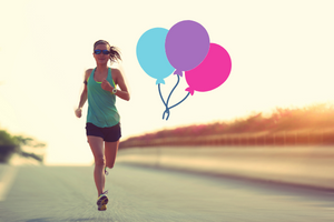 Try this 3 balloon cue on your next run